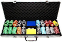 Pokeritems Σετ 500 Μάρκες Poker 12gr σε Βαλίτσα