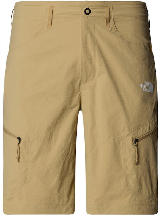 The North Face M Exploration Ανδρικό Κοντό Παντελόνι Πεζοπορίας Χακί
