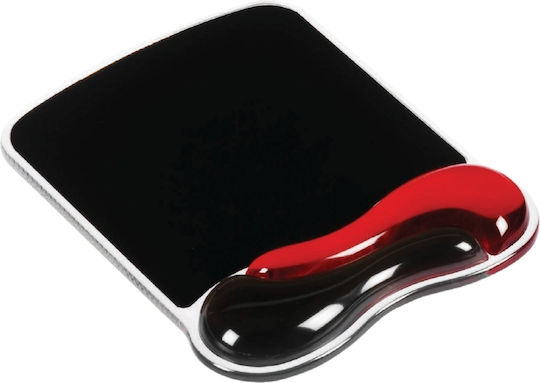 Rexel 124624020 Rexel Mauspad mit Handgelenkstütze Rote