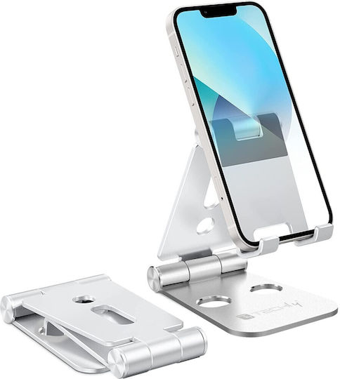 Techly I-smart-stand6 Desk Stand for Mobile in Silver color