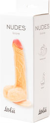 Dildo με Όρχεις Ροζ