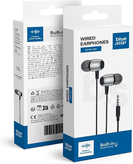 Blue Star M09 Безжични Стерео с жак 3.5mm Черен