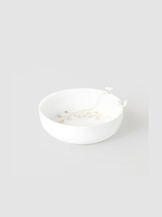 Raeder Decorative Bowl White 4cm Raeder Decorative Bowl White 4cm
