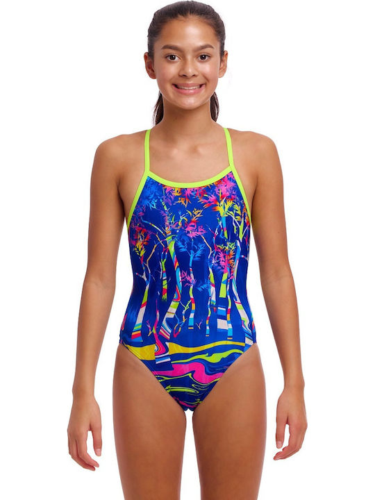 Funkita Детски Бански Една част Син