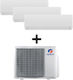 Gree Pular Σετ 3 Εσωτερικών Μονάδων (3x 12000 btu) και Εξωτερική Μονάδα (36000 btu)