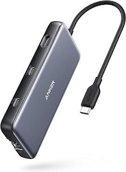 Anker USB-C Docking Station με HDMI 4K PD Ethernet (A83830A2)