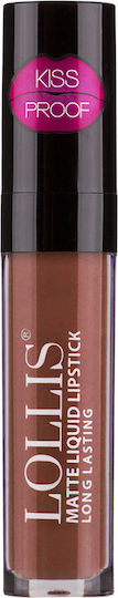 Lollis Beauty Make Up Lang anhaltend Flüssig Lippenstift Matt 21