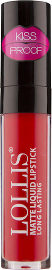 Lollis Beauty Make Up Υγρό Κραγιόν Matte 09