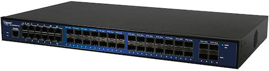 Allnet v1 Управление на L2 Switch с 12 Портове Гигабитови (1Gbps) Ethernet и 32 SFP Портове