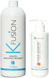 Kit K'kerabelle Keratin 1000ml + Șampon de Curățare Keratin Ihair 250ml Kit K'kerabelle Keratin 1000ml + Șampon de Curățare Keratin Ihair 250ml