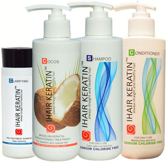 Kit Keratin Complete Treatment Ihair Keratin Coconut 250ml