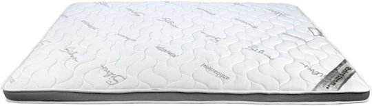 Extra Strom Matratzentopper Latex Pedic Doppel Latex mit Gummibändern 150x200x5cm