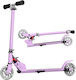 Costway Kinderroller Klappbar 2-Rad Freestyle Flieder