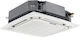 TCL TCC-55CHRH/DV2 Gewerbliche Inverter-Klimaanlagen Kassette 55000 BTU