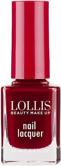 Lollis Beauty Make Up Гланцов Лак За Нокти Червен