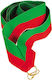 Victoria Sport Ribbon 11 Mm Green-red