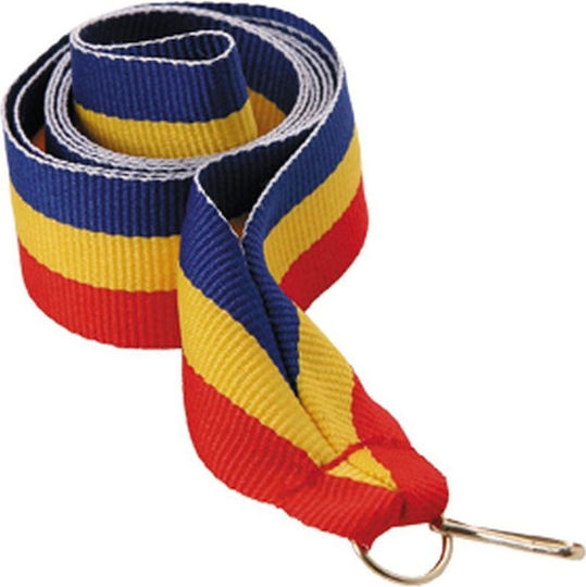 Victoria Sport Ribbon 11 Mm Blue-Yellow-Red