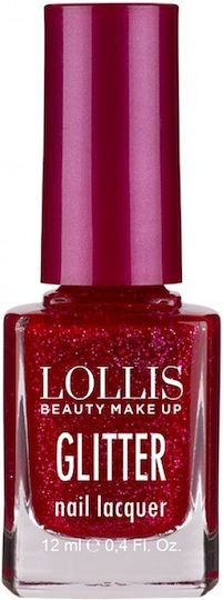 Lollis Beauty Make Up Nagellack Glitter 155