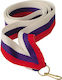 Victoria Sport Ribbon 22 Mm White-Blue-Red