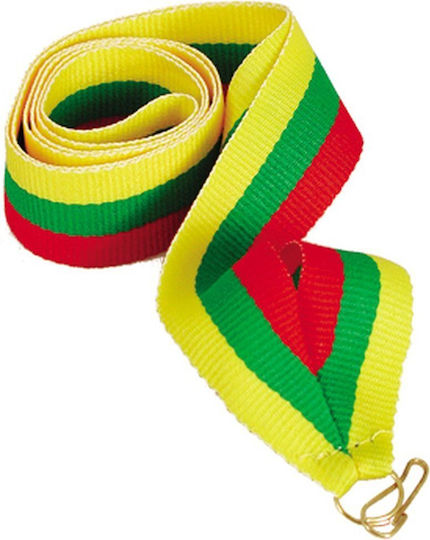 Victoria Sport Ribbon 22 Mm Red-Green-Yellow