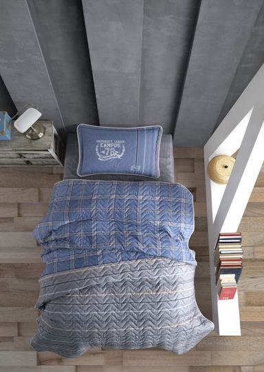 Clasy Home Κουβερλί Σετ Μονό 160x220cm 2τμχ