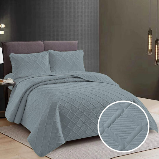 Pucioasa Module Cuvertură Extra-dublu Gri 230x250cm 3buc