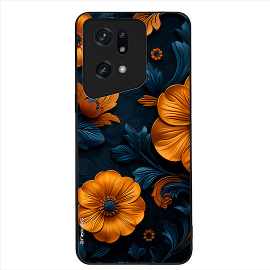 Θήκη Sonique 3d Flower Series Oppo Find X5 Pro 5g Πορτοκαλί 01