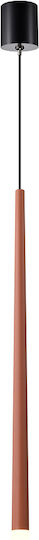 Sun Light Lumini Suspendate Portocalii LED Cu Lumină Alb Cald 150x150x45cm