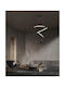 Sun Light Κρεμαστό Φωτιστικό Μαύρο LED 60x200x60εκ.
