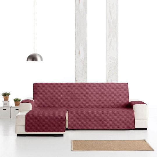 Eysa Oslo Ελαστικό Κάλυμμα Γωνιακού Καναπέ Burgundy 350cm