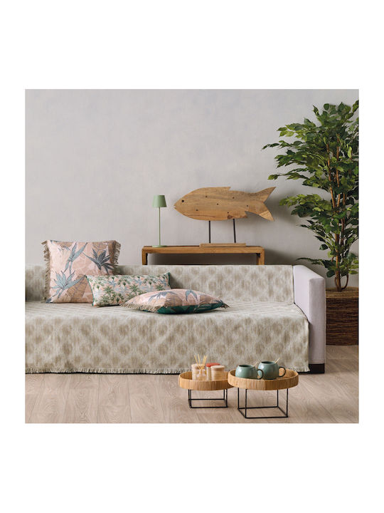 Kentia Harvest Armchair Throw Jacquard 170x180cm