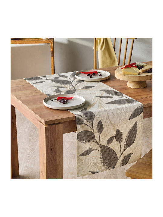 Kentia Ράνερ Σετ 2τμχ Felce Beige-grey 45x140εκ.