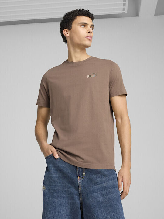 PUMA Graphics Тениска Кафяв