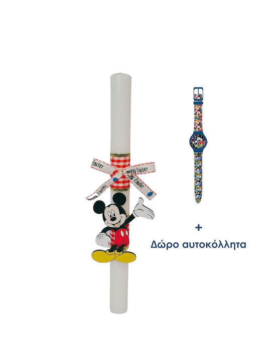 Easter Candle Mickey Round Scented and Handmade Children's