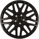 Versaco Car Hubcap Set Dakar Nc 16" 4pcs Black