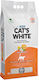 Cat's White Άμμος Γάτας Μπετονίτης με Άρωμα Πορτοκάλι 5lt