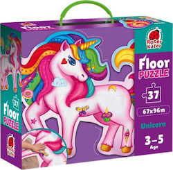 Kids Puzzle Unicorn Roter Kafer