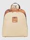 Damentasche Rucksack Hellcreme