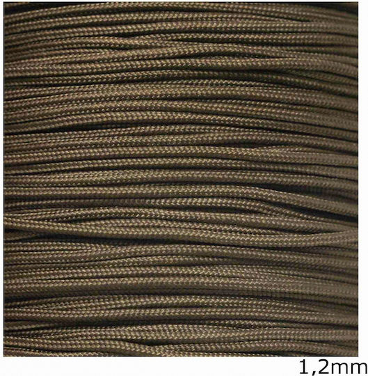 Jade Cord A' Round 1.2mm 10 meters Light Brown