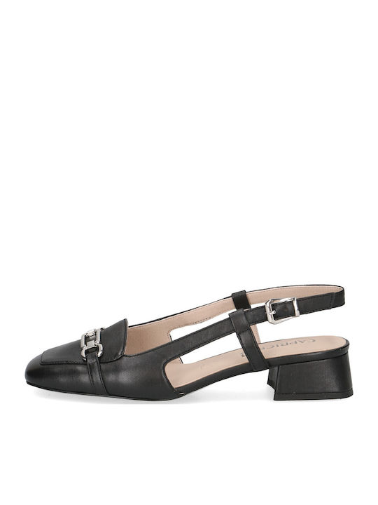 Black Heels with Strap