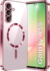 Θήκη Samsung Galaxy A56 Electro Magsafe Ροζ Rose Gold + Γυαλί Οθόνη