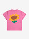 Tricou pentru copii Sunflower