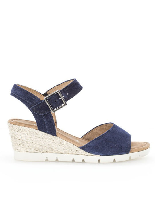 Gabor Anatomic Women's Leather Ankle Strap Plat...