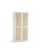 Doppeltür Kleiderschrank Paola 100x57x206cm