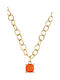 Dyrberg/Kern Necklace from Gold Plated Steel