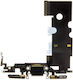 Iphone Se 2022 Flex Cable Charging Connector Black