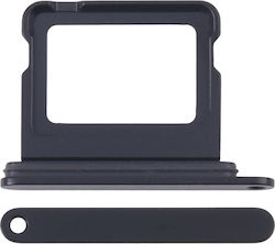Υποδοχή Κάρτας Sim Tray Iphone 16 Black Υποδοχή Κάρτας Sim Tray Iphone 16 Black