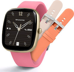 Reflex Smartwatch Pink Silikonarmband Boxset Ra...