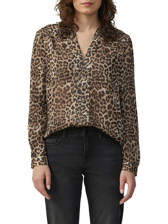 QS Blouse Leopard