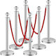 Vevor Safety Barrier Post Silver 1.5m QTGLZDSDY...